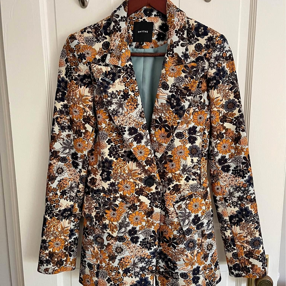 Smythe Floral Women's Blazer - Multicolor
